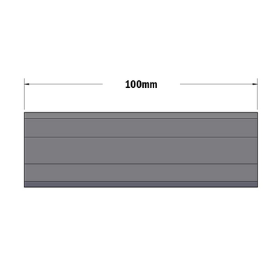 61-250-0 MODULAR SOLUTIONS SLIDE PROFILE<br>DUAL PROFILE GUIDE 32MM, 2M